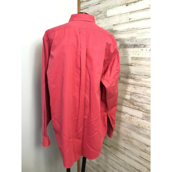 Ralph Lauren Polo Mens Rose Button Down Shirt 100% Cotton XL - Picture 4 of 5